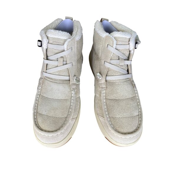 Stio Colter Chukka Insulated Waterproof Suede Boots Faded Oak Size 11 - Picture 4 of 9